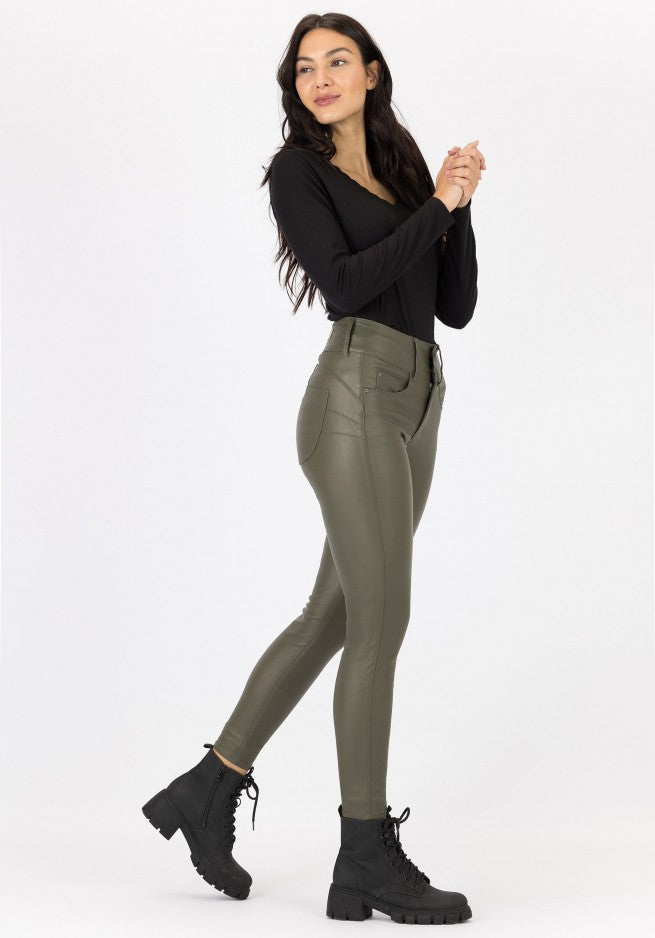 Double Up Jegging - Green