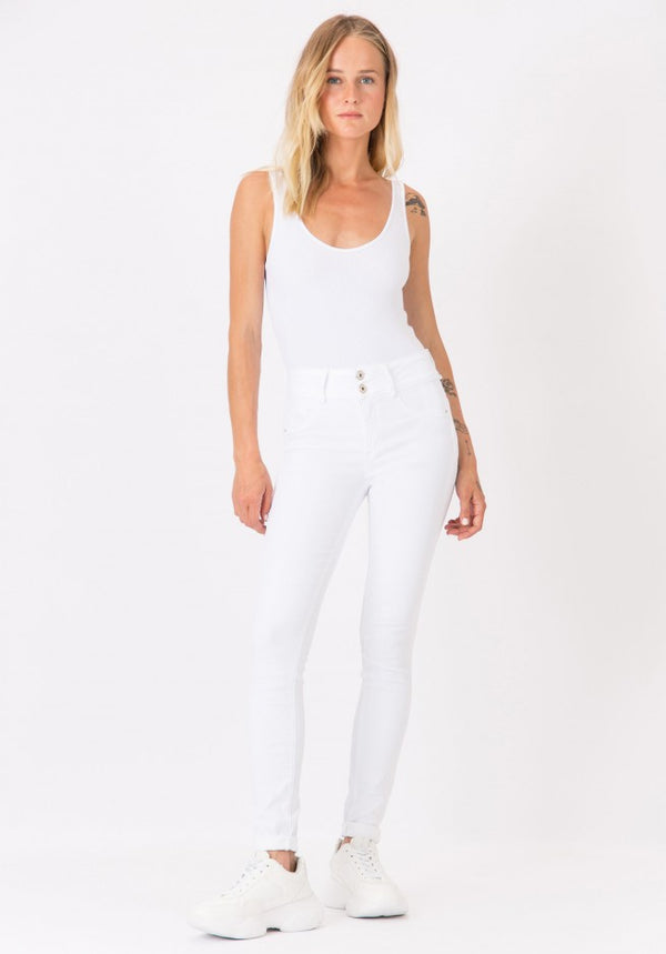 One Size Double Up Trouser - White