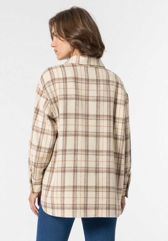 Gemma Long Sleeve Shirt - Chocolate Brown