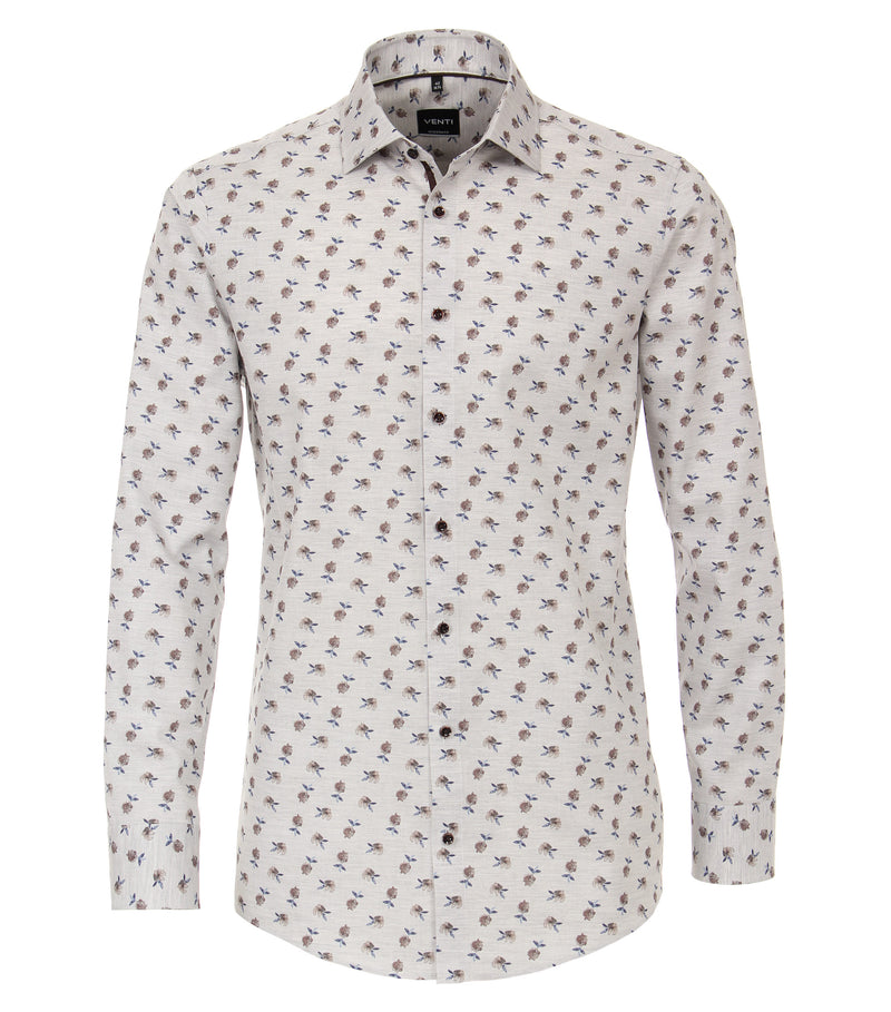 Print City Shirt - Silver