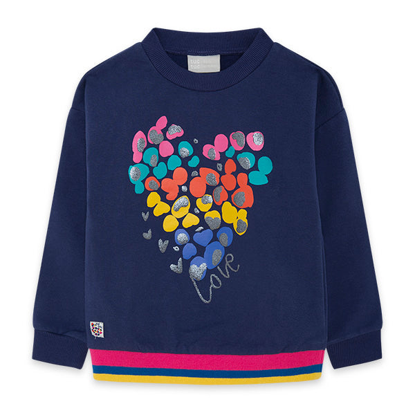 Plush Sweatshirt - Navy