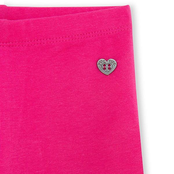 Jersey Capri Leggings - Fuchsia