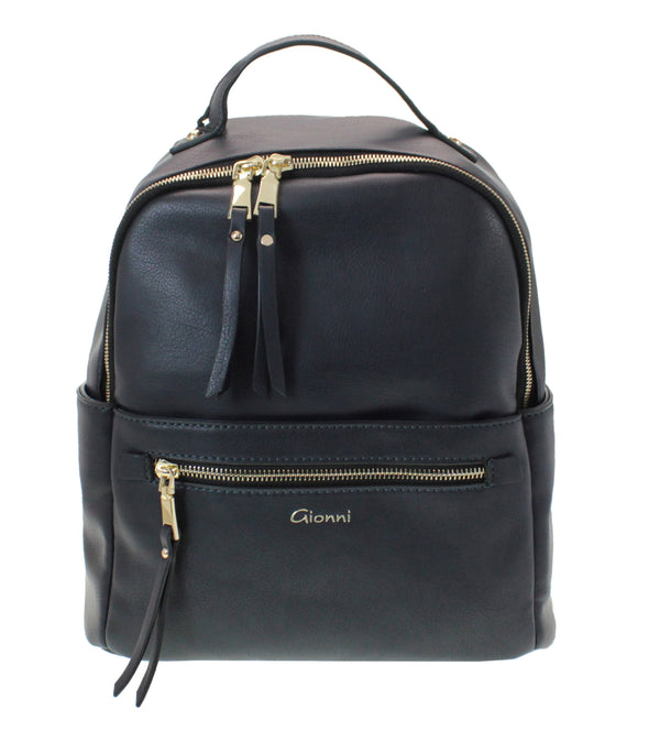 Lille Multi Pocket Backpack - Black