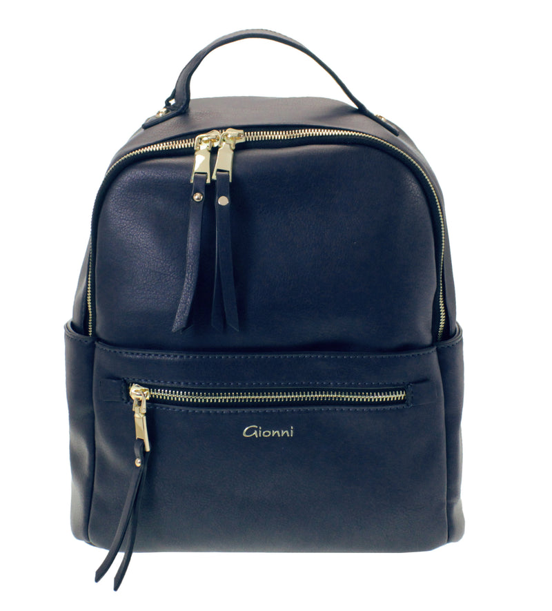 Lille Multi Pocket Backpack - Navy