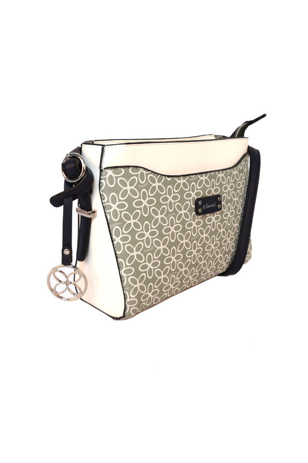 Dahlia Printed Crossbody - Mint