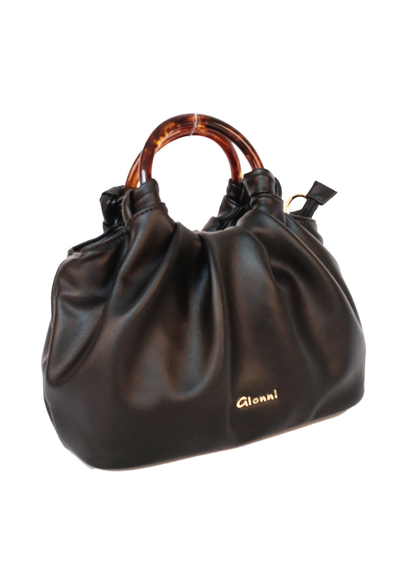 Davana Tortoiseshell Grab - Black