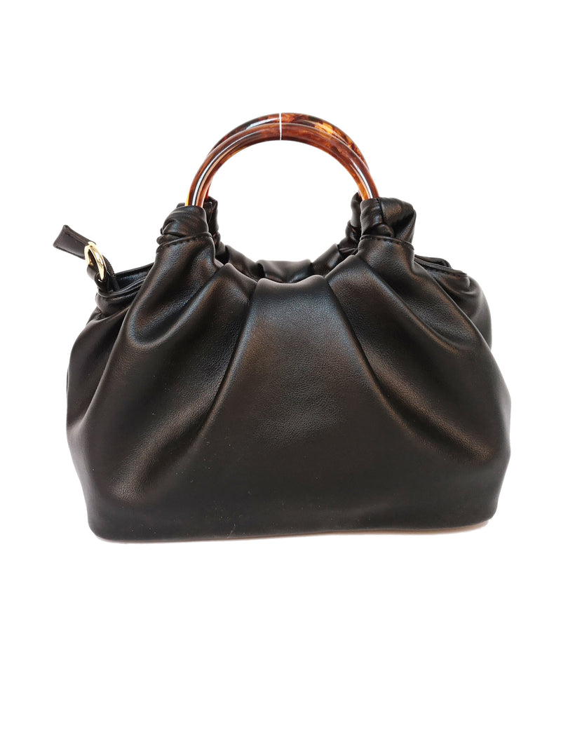 Davana Tortoiseshell Grab - Black