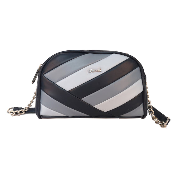 Multicolour Cross Body Bag - Navy