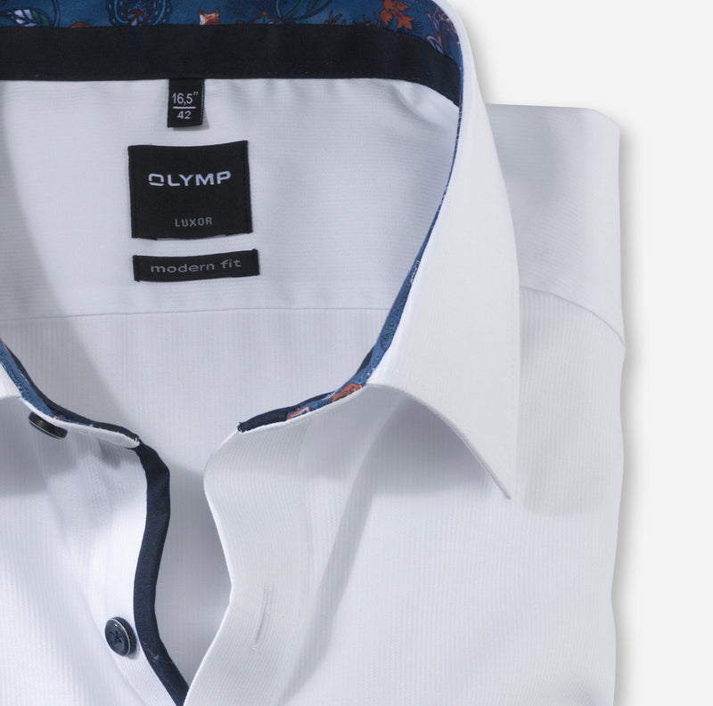 Luxor Modern Fit Shirt - White