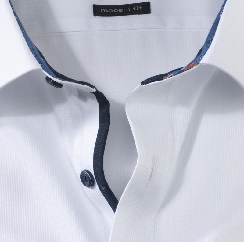 Luxor Modern Fit Shirt - White