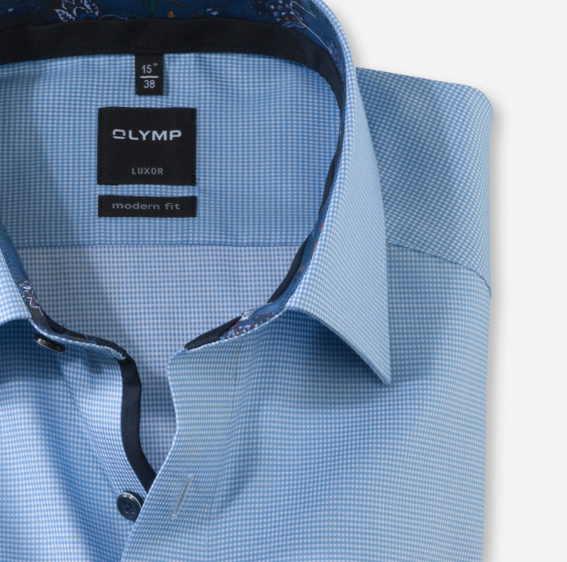 Luxor Modern Fit Shirt - Blue