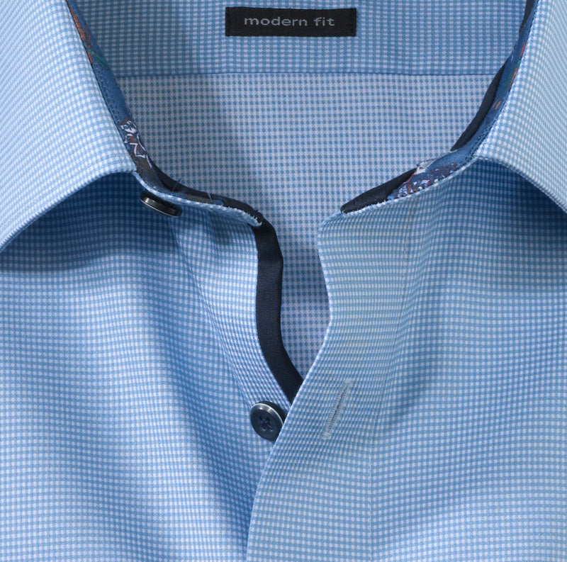 Luxor Modern Fit Shirt - Blue