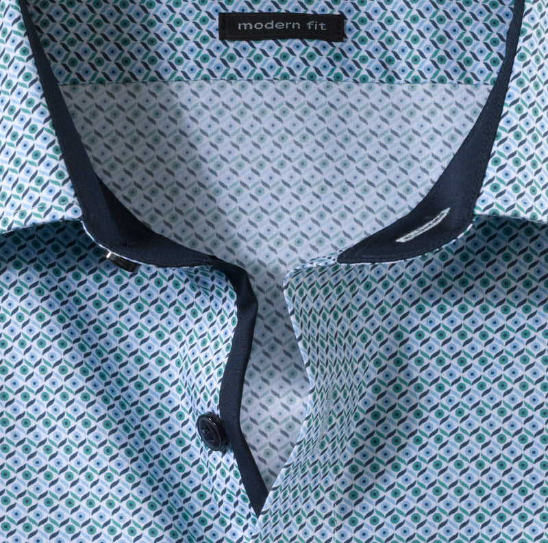 Luxor Modern Fit Shirt - Dark Green