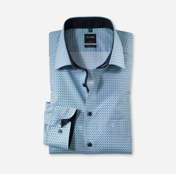 Luxor Modern Fit Shirt - Dark Green