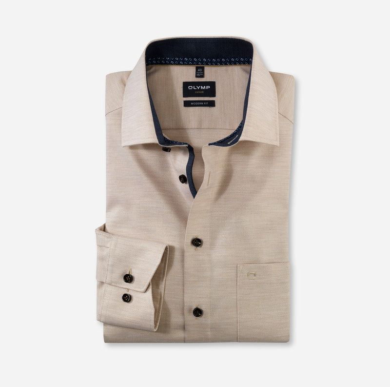 Modern Fit Shirt - Natural