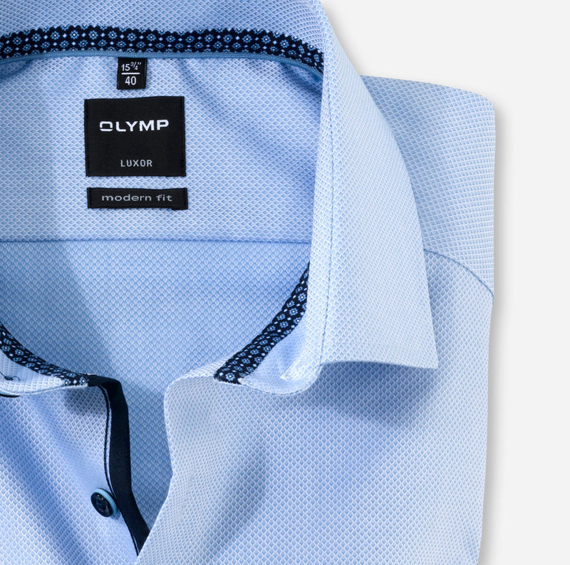 Luxor Modern Fit Shirt - Blue