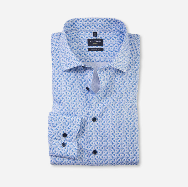 Luxor Modern Fit Shirt - Blue