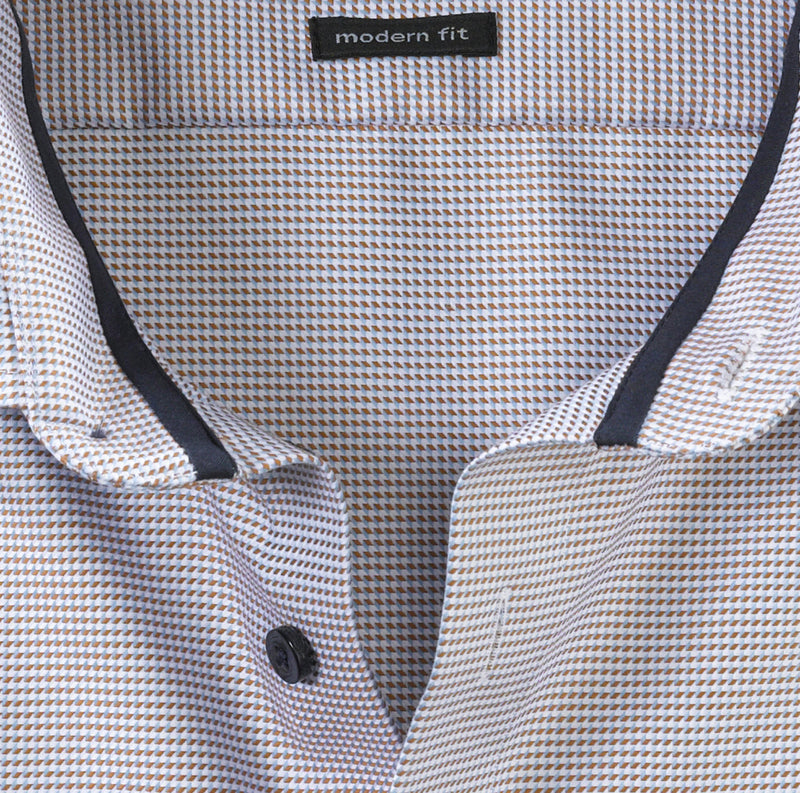 Luxor Modern Fit Shirt - Nougat