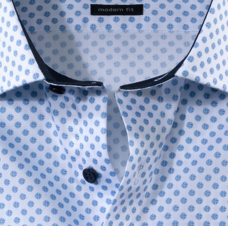 Luxor Modern Fit Shirt - Blue