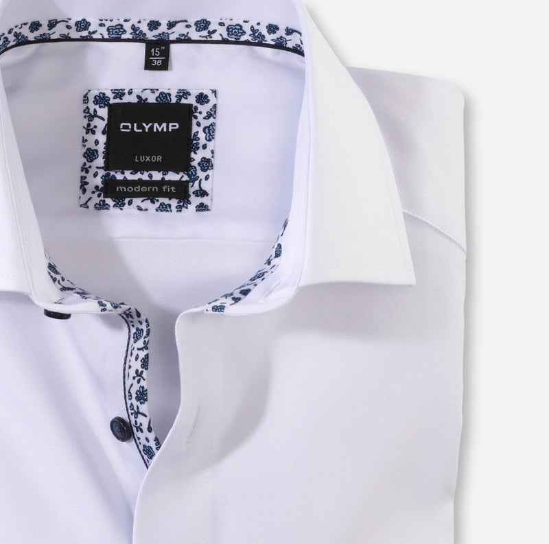 Luxor Modern Fit Shirt - White