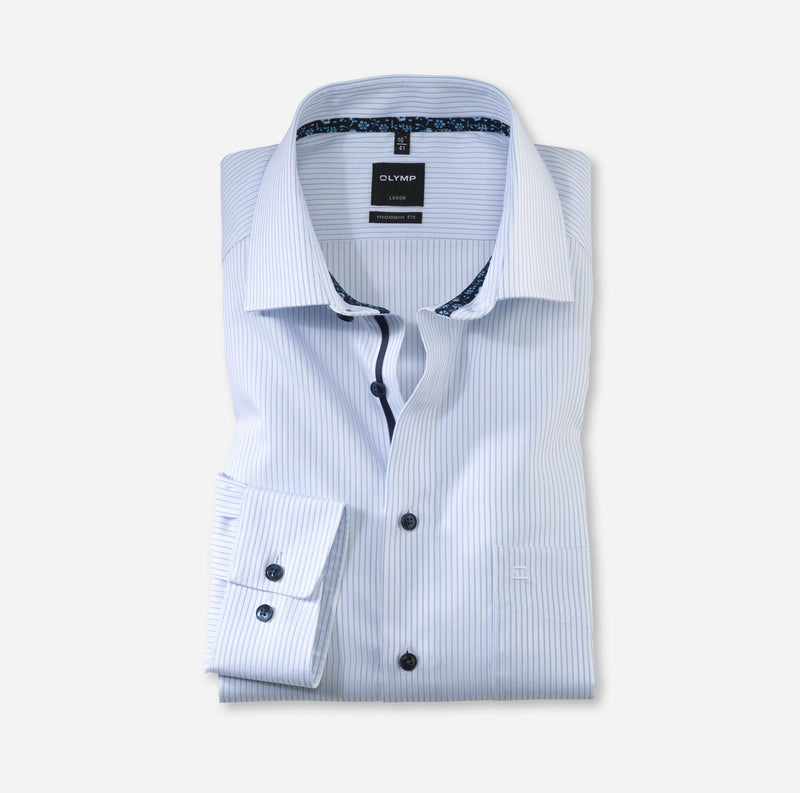 Luxor Modern Fit Shirt - Blue