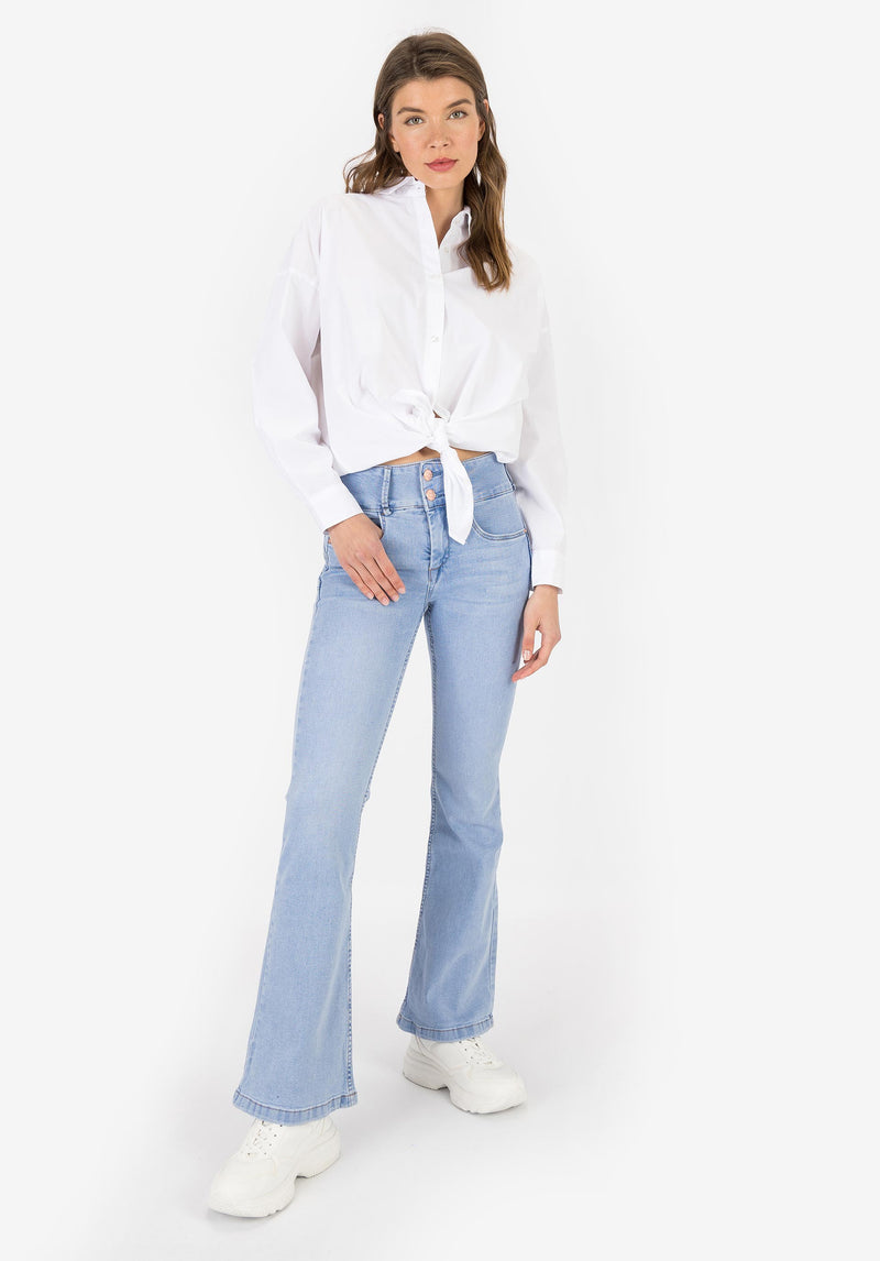 Double Up Trousers - Light Blue