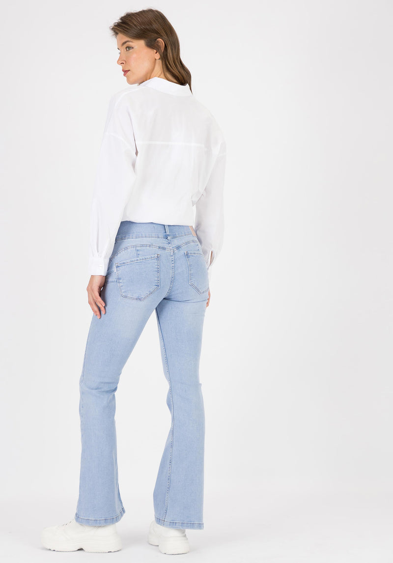 Double Up Trousers - Light Blue