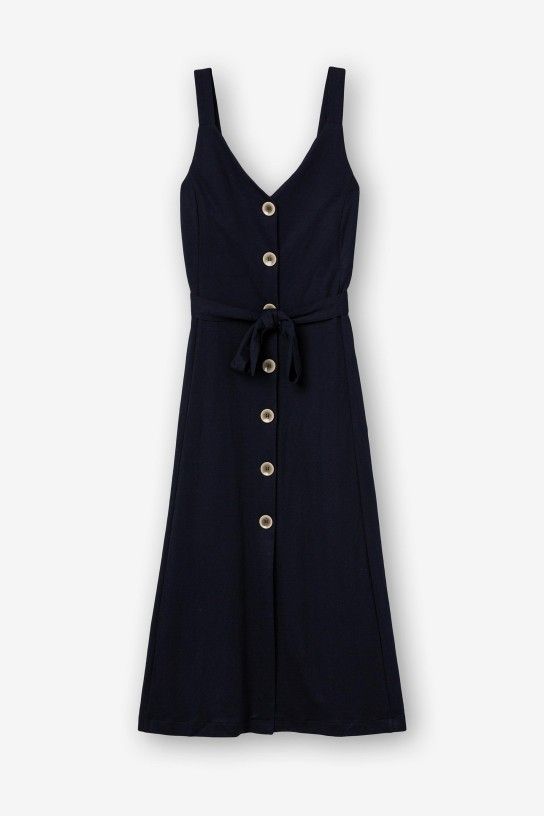 Shara Dress - Dark Navy