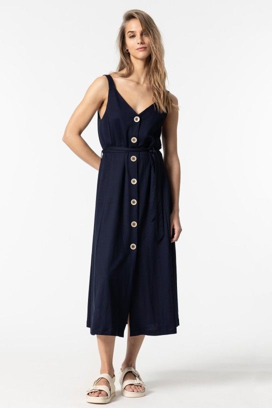 Shara Dress - Dark Navy