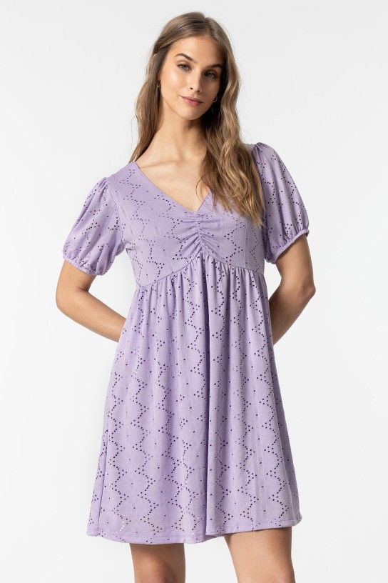 Jasmin Dress - Lavender Fog