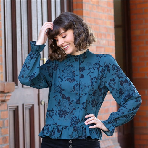 Dympa Blouse - Teal