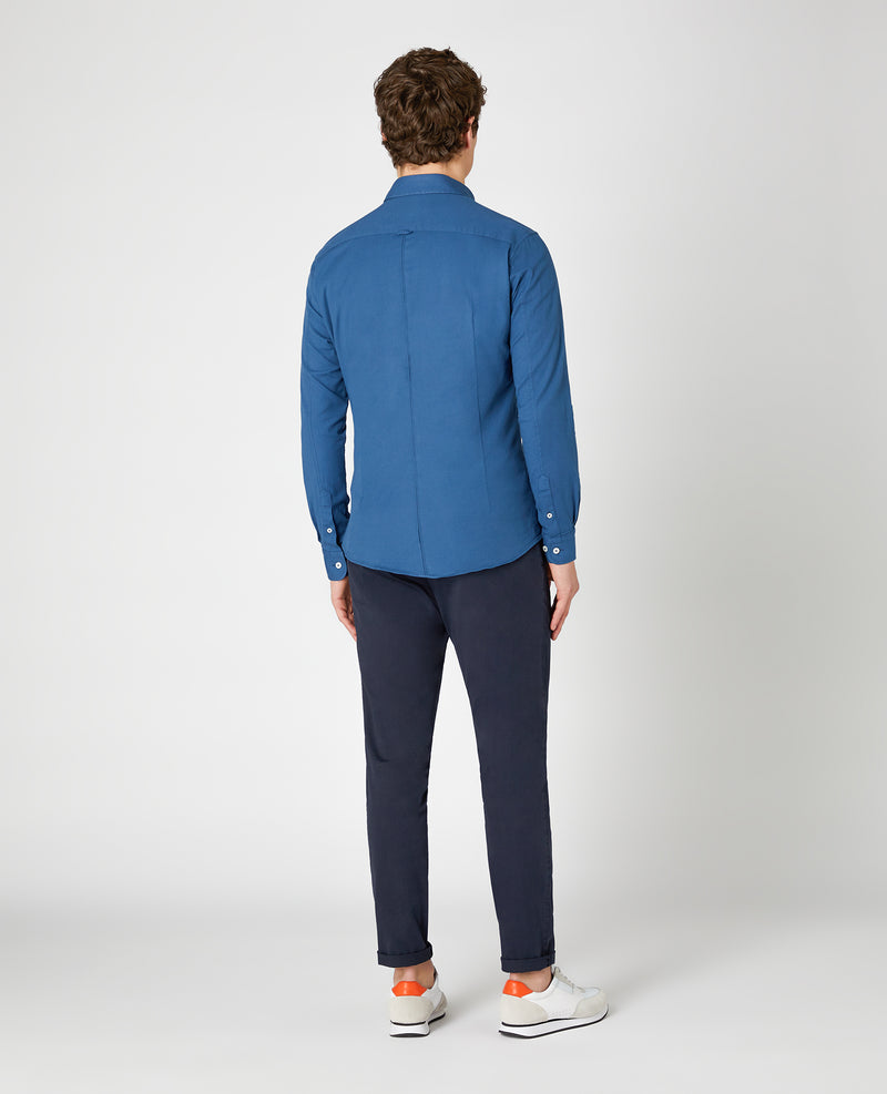 Slim Ashton Shirt - Air Force Blue