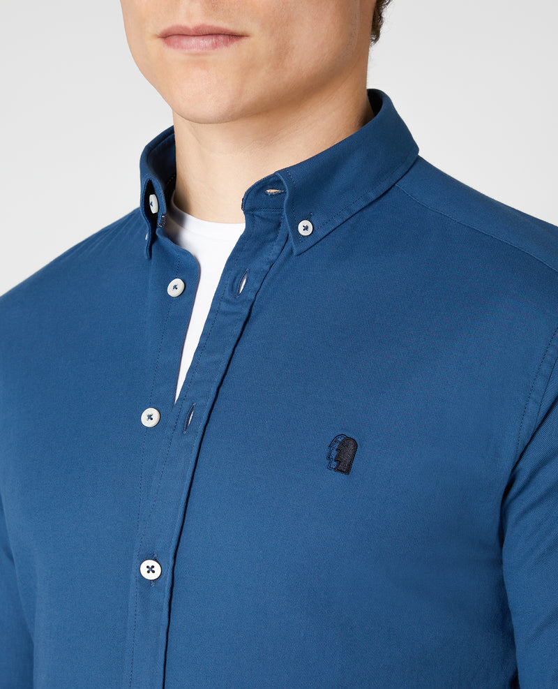 Slim Ashton Shirt - Air Force Blue