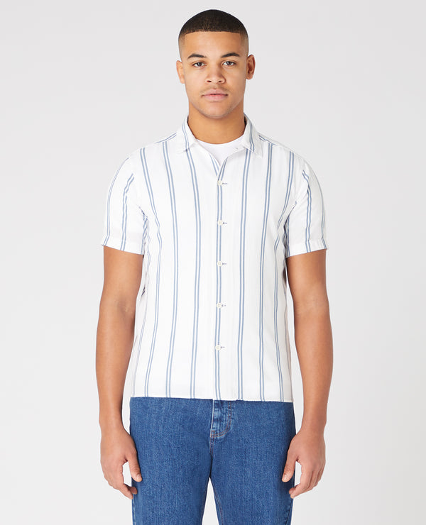 Tapered/C Paolo Shirt - Light Blue