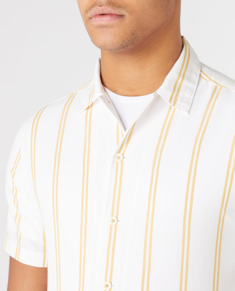 Tapered/C Paolo Shirt - Yellow