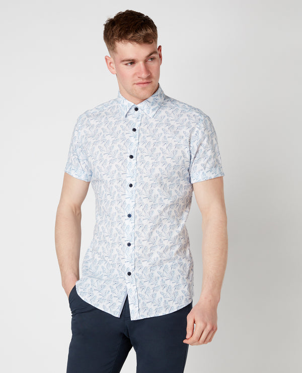 Parker S/s Shirt - White