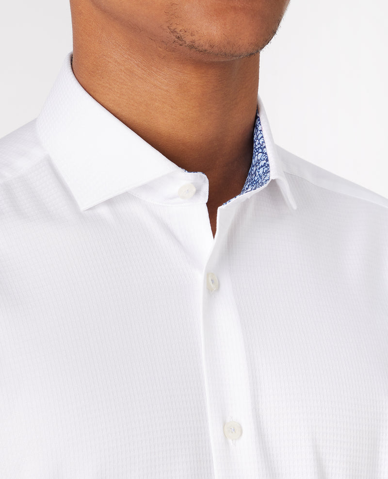 Seville Long Sleeve Shirt - White