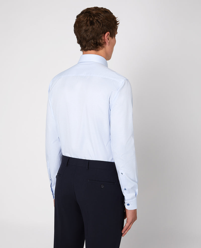 Seville Long Sleeve Shirt - Light Blue