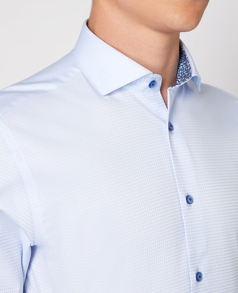 Seville Long Sleeve Shirt - Light Blue