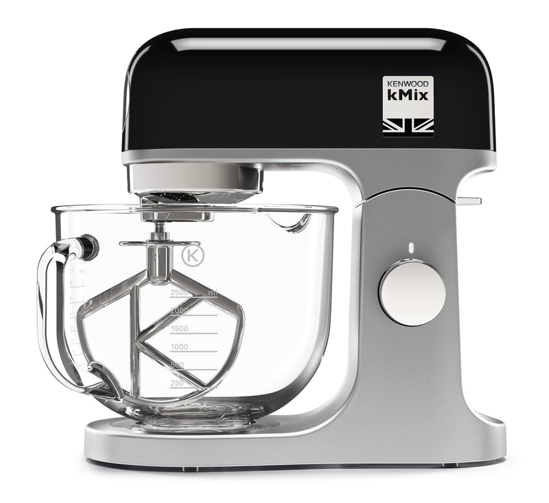 KMix Stand Mixer Black - With Glass Mixing Bowl