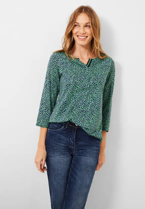 Minimal Aop Tunic - Smash Green