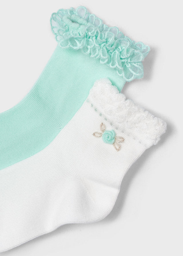 2 Socks Set - Aqua