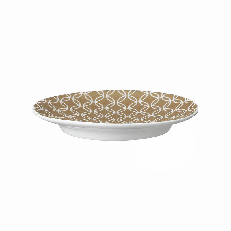 Porcelain Modern Deco Gold Small Plate