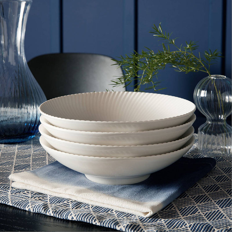 Porcelain Arc White Pasta Bowl