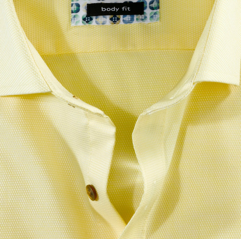 Body Fit Shirt - Yellow