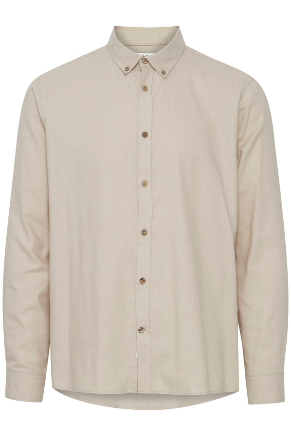 Pete LS Shirt - Humus Melange