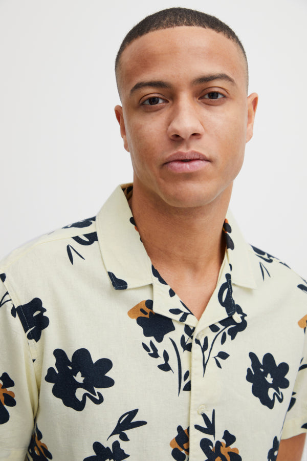 Fridolf Short Sleeve Shirt - Anise Flower