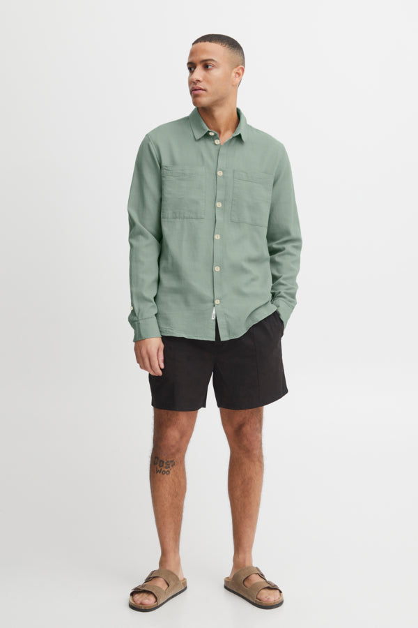 Fennec Long Sleeve Shirt - Lily Pad