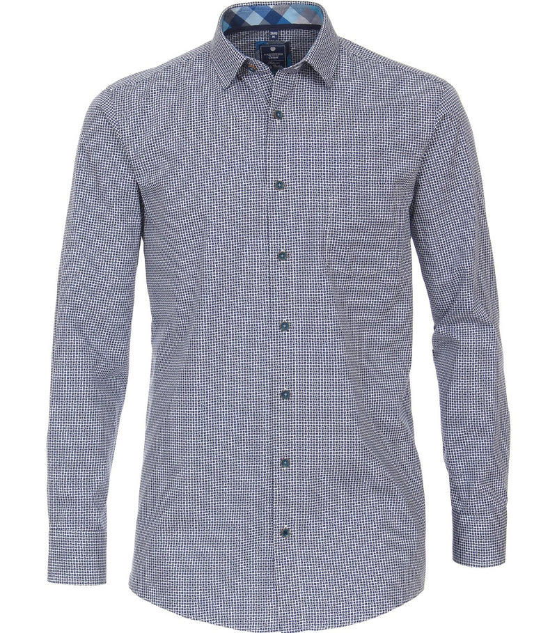 Regular Fit Casual Shirt - Blue