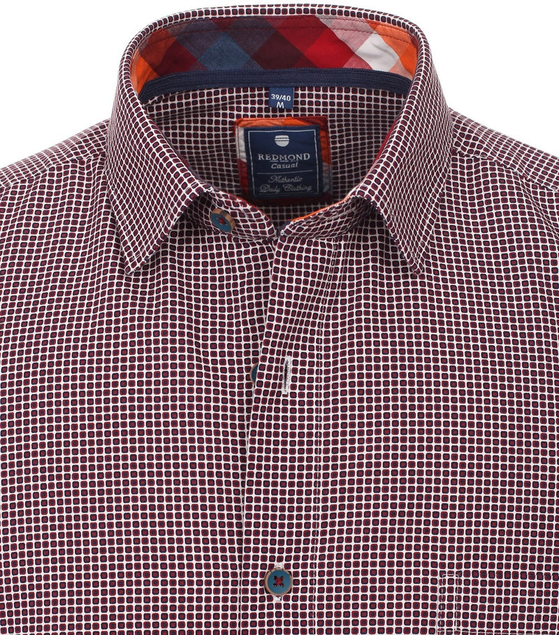 Regular Fit Casual Shirt - Red